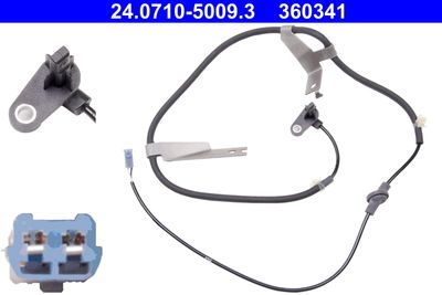 Датчик, частота вращения колеса ATE 24.0710-5009.3