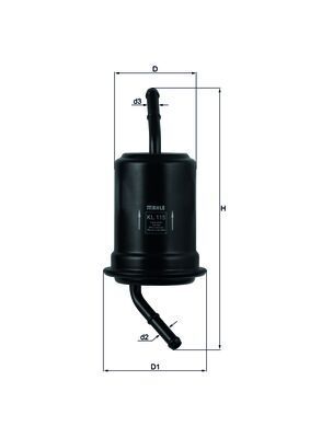 Топливный фильтр KNECHT KL 115