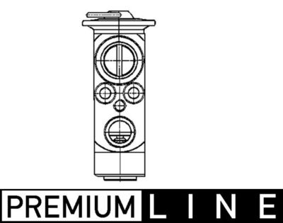 Расширительный клапан, кондиционер MAHLE AVE 100 000P