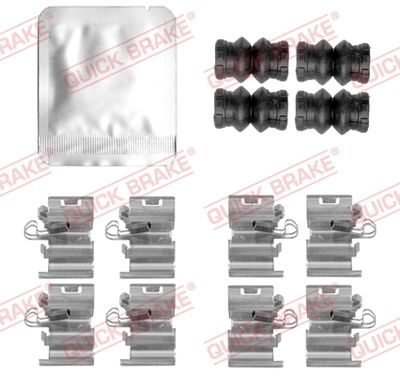 Piederumu komplekts, Disku bremžu uzlikas QUICK BRAKE 109-0168