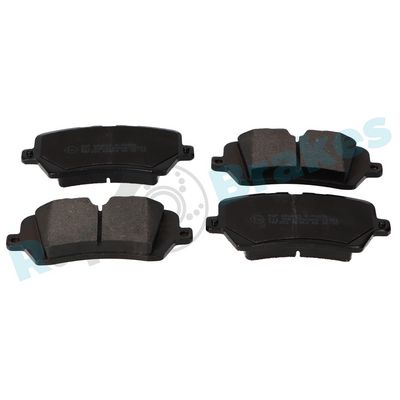 Bremžu uzliku kompl., Disku bremzes RAP BRAKES R-P0856