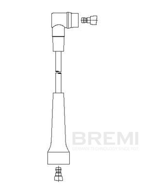Augstsprieguma vads BREMI 779/35