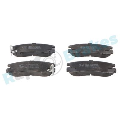 Bremžu uzliku kompl., Disku bremzes RAP BRAKES R-P0018