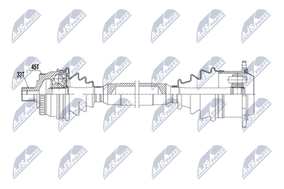Приводной вал NTY NPW-AU-059