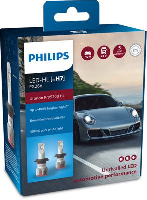 Kvēlspuldze, Tālās gaismas lukturis PHILIPS 11972U92X2