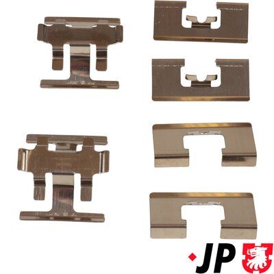 Piederumu komplekts, Disku bremžu uzlikas JP GROUP 3464002410