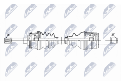 Приводной вал NTY NPW-SU-061