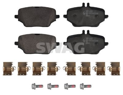 Bremžu uzliku kompl., Disku bremzes SWAG 33 10 7363