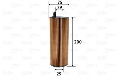 Масляный фильтр VALEO 586599