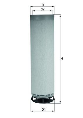 Фильтр добавочного воздуха KNECHT LXS 272