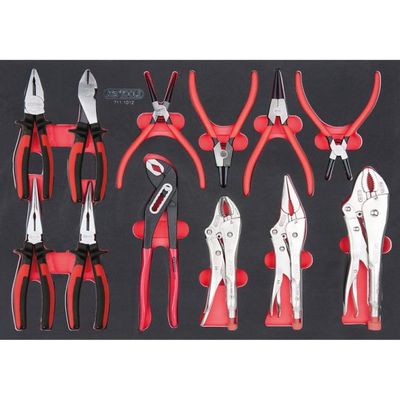 Knaibļu/Stangu komplekts KS TOOLS 711.1012
