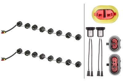 Dienas gaismas lukturu komplekts HELLA 2PT010458771