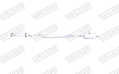 Глушитель выхлопных газов конечный WALKER 23066