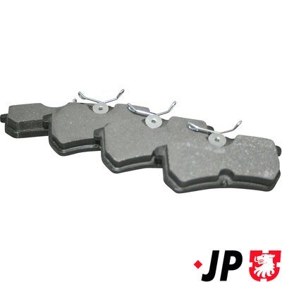 Bremžu uzliku kompl., Disku bremzes JP GROUP 1563700410