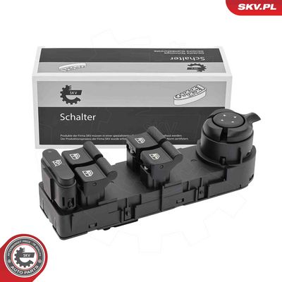 Выключатель, стеклолодъемник ESEN SKV 37SKV524