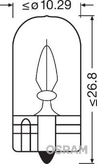Ams-OSRAM 2841 Kvēlspuldze, Salona telpas apgaismojums