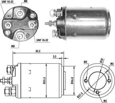 Ievilcējrelejs, Starteris MAGNETI MARELLI 940113050374