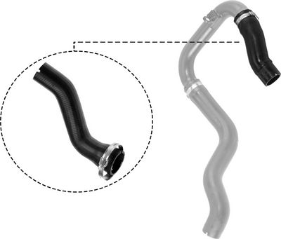 Трубка нагнетаемого воздуха GATES 09-0480