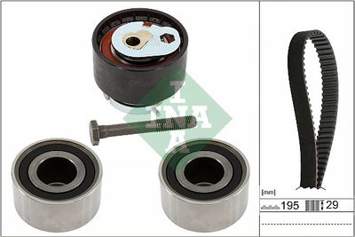 Комплект ремня ГРМ Schaeffler INA 530 0933 10