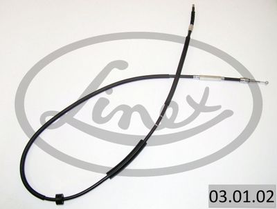 Тросик, cтояночный тормоз LINEX 03.01.02