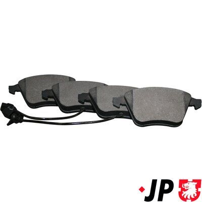 Комплект тормозных колодок, дисковый тормоз JP GROUP 1163607010