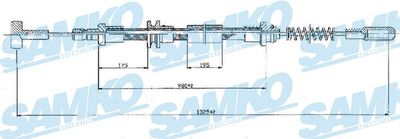 Trose, Stāvbremžu sistēma SAMKO C0160B