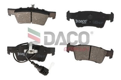 Bremžu uzliku kompl., Disku bremzes DACO 324209