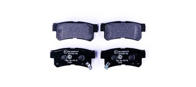 Bremžu uzliku kompl., Disku bremzes HELLA 8DB 355 011-151