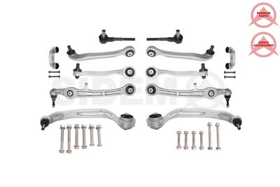 Ремкомплект, поперечный рычаг подвески SIDEM 37870