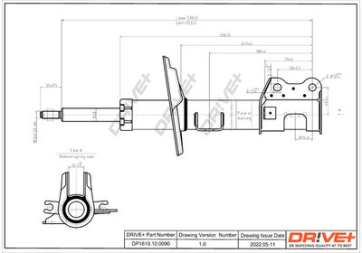 Амортизатор Dr!ve+ DP1610.10.0090