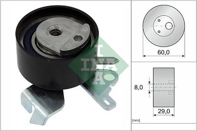 Натяжной ролик, ремень ГРМ Schaeffler INA 531 0755 10