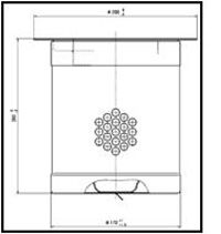 Filtrs, Saspiestā gaisa aprīkojums MANN-FILTER LE 21 001 x
