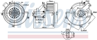 Salona ventilators NISSENS 87624