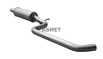 Средний глушитель выхлопных газов ASMET 03.128