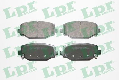 Комплект тормозных колодок, дисковый тормоз LPR 05P1747