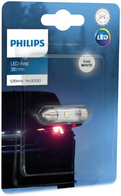 Kvēlspuldze, Numura apgaismojuma lukturis PHILIPS 11854U30CWB1