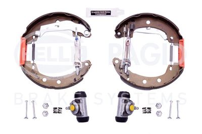 Bremžu loku komplekts HELLA PAGID 8DB 355 004-261