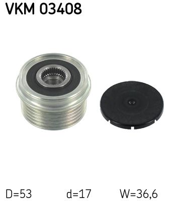 Механизм свободного хода генератора SKF VKM 03408