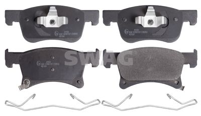 Bremžu uzliku kompl., Disku bremzes SWAG 42 91 6942