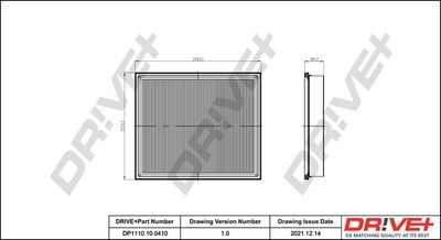Воздушный фильтр Dr!ve+ DP1110.10.0410