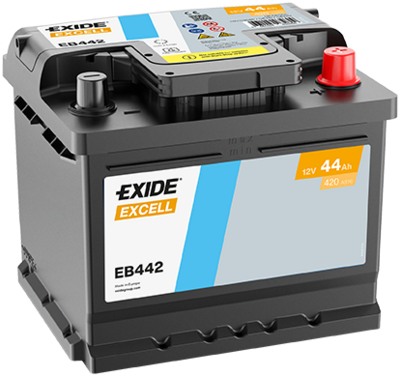 Стартерная аккумуляторная батарея EXIDE EB442