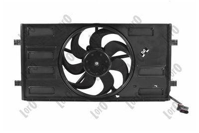 wentylator chłodnicy (200W) POLO IBIZA FABIA 17- ABAKUS 053-014-0055