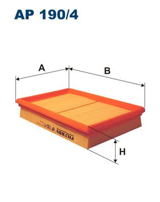 Воздушный фильтр FILTRON AP 190/4