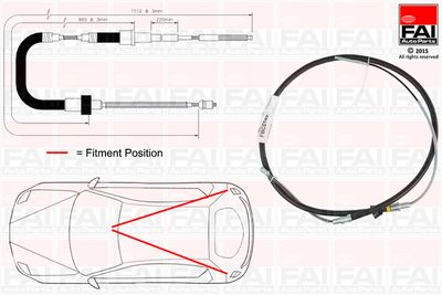 Trose, Stāvbremžu sistēma FAI AutoParts FBC0149