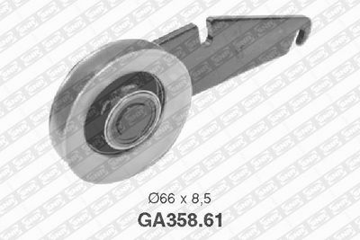 Spriegotājrullītis, Ķīļrievu siksna SNR GA358.61
