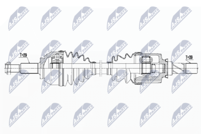 Piedziņas vārpsta NTY NPW-PL-057
