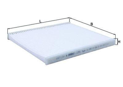 Filtrs, Salona telpas gaiss MAHLE LA 241