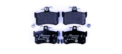 Bremžu uzliku kompl., Disku bremzes HELLA 8DB 355 018-611