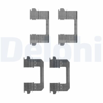 DELPHI LX0530 Piederumu komplekts, Disku bremžu