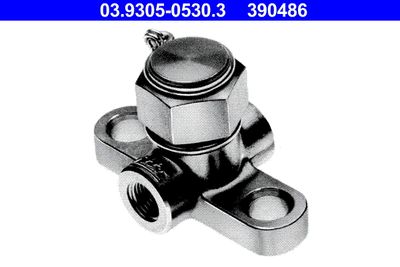 Pārbaudes pieslēgums, Cauruļvadi ATE 03.9305-0530.3